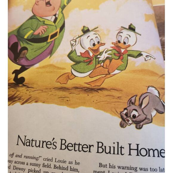 Vintage 1977 Walt Disney Adventures In Fact Book Parade of Fun, Fantasy, Fiction - Picture 12 of 12